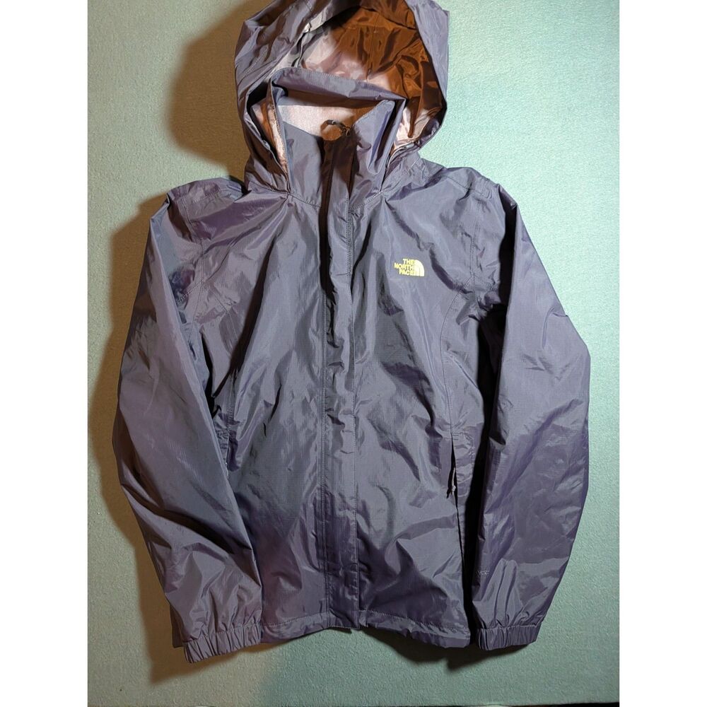 The North Face Women’s XL HyVent Hooded Rain Jacket Purple Waterproof Shell